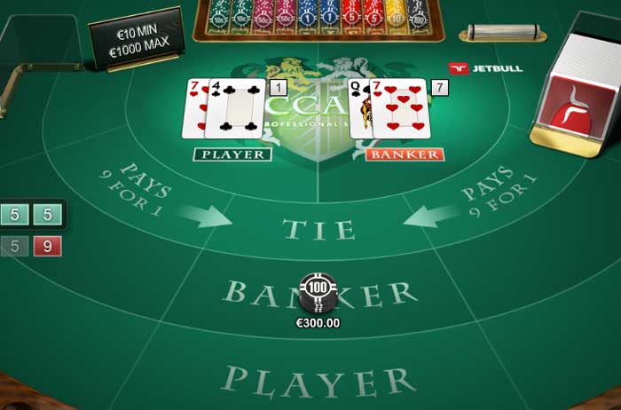 Casinorider baccarat